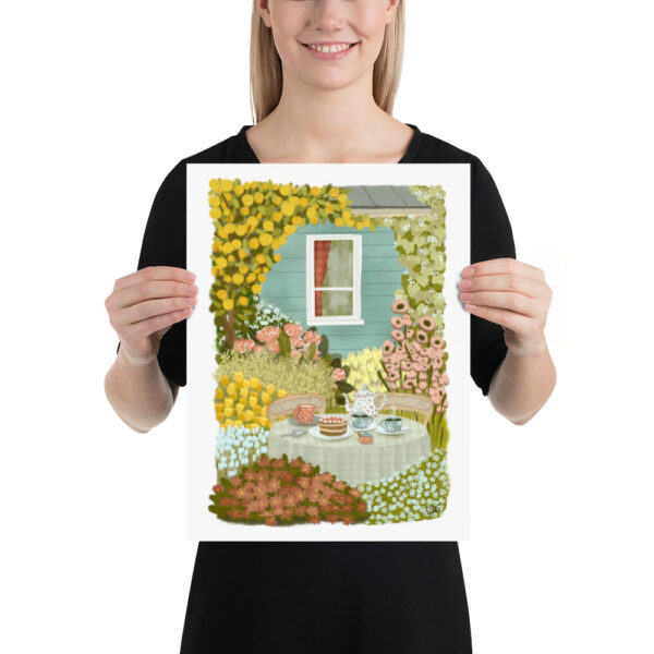 Poster Sommergarten