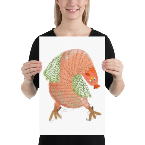 Poster Huhn Gisela