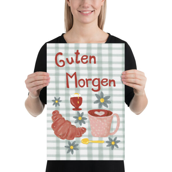 Poster Guten Morgen