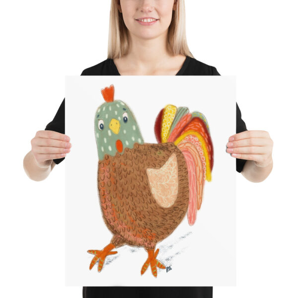 Poster Huhn Rita – Bild 5