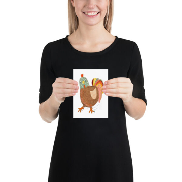 Poster Huhn Rita – Bild 2